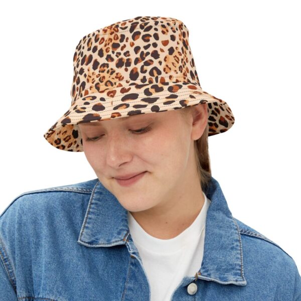 Watercolor Leopard Bucket Hat – Stylish Summer Shade with Wild Flair