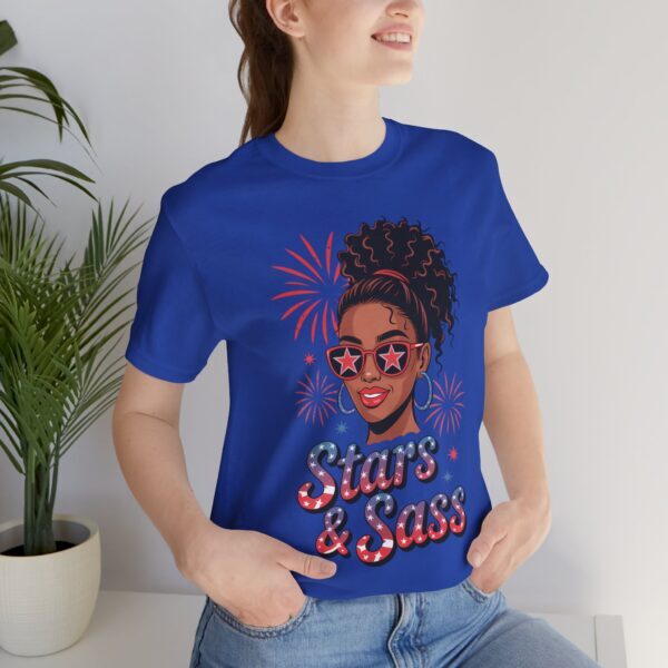 Stars & Sass Unisex Tee - Fun Graphic T-Shirt, Casual Wear, Gift for Teens, Summer Style, Festival Outfit - Image 7