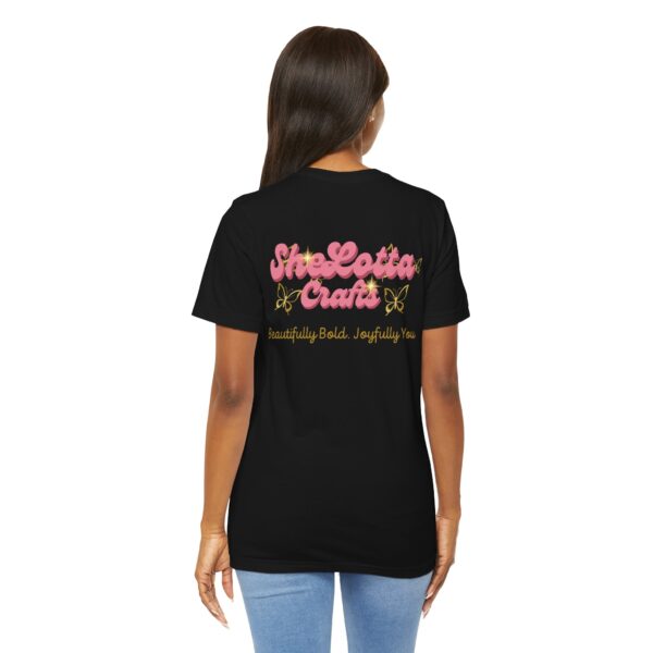 SheLotta Craft Inspirational Tee, Motivational Shirt, Positive Energy Top, Gifts for Creative Souls, Crafting Apparel - Image 5