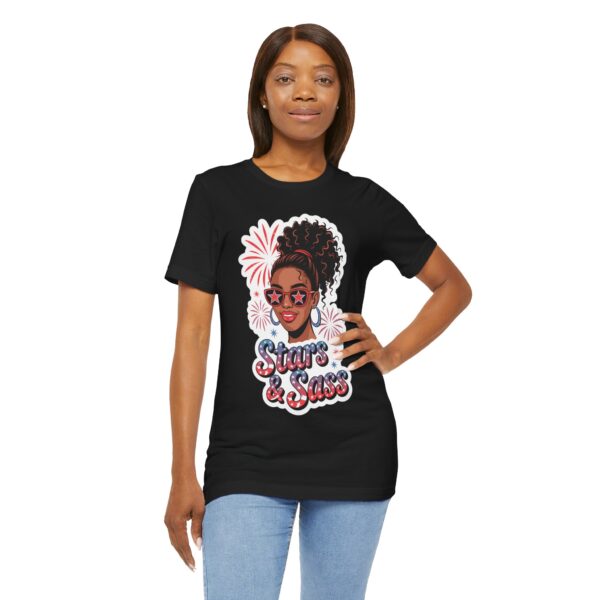 Stars & Sass Unisex Tee - Fun Graphic T-Shirt, Casual Wear, Gift for Teens, Summer Style, Festival Outfit - Image 6