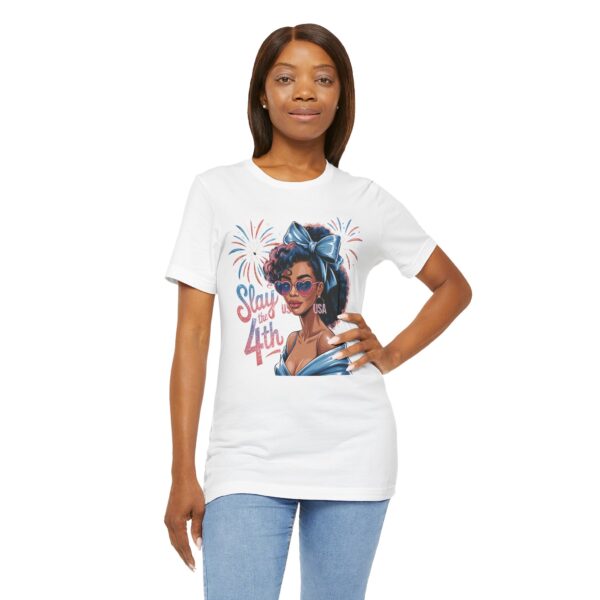 Patriotic Graphic Tee, 4th of July Shirt, Casual Unisex T-Shirt, Summer Fashion, Independence Day Gift - Image 3