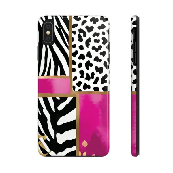 Chic Animal Print Phone Case - Tough & Stylish Zebra and Leopard Design - Image 10