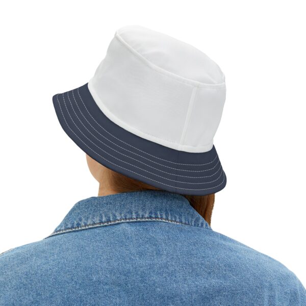 Patriotic Bucket Hat with Freedom Kiss Design, Summer Accessories, Beachwear, Outdoor Fun, Fourth of July Hat - Image 2