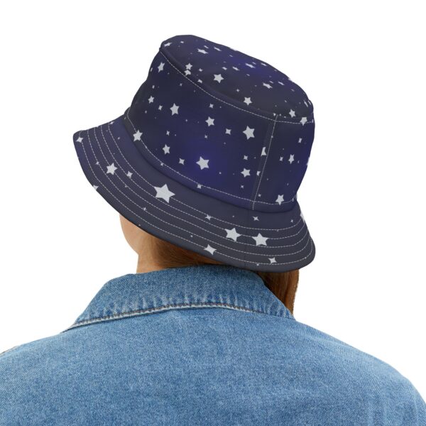 Starry Night Bucket Hat, Summer Accessory, Festival Gear, Unisex Sun Hat, Outdoor Cap - Image 3