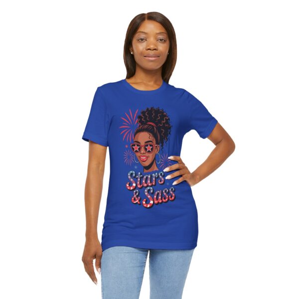 Stars & Sass Unisex Tee - Fun Graphic T-Shirt, Casual Wear, Gift for Teens, Summer Style, Festival Outfit - Image 9